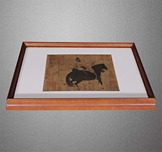 兴庆书画装裱配框服务案例